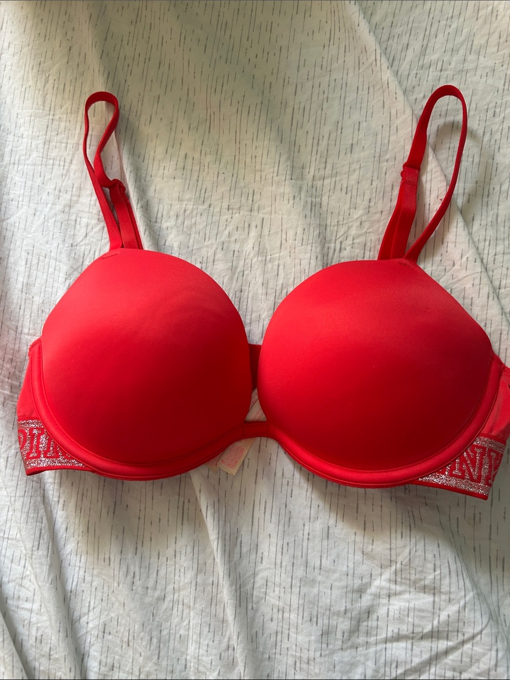 Pink Wear Everywhere Super Push Up Bra